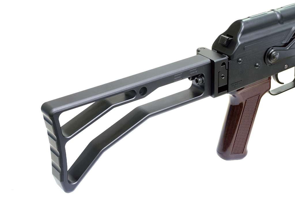 SLR Airsoftworks AK Billet Stock Assemble with Folding and Fixed Stock ...